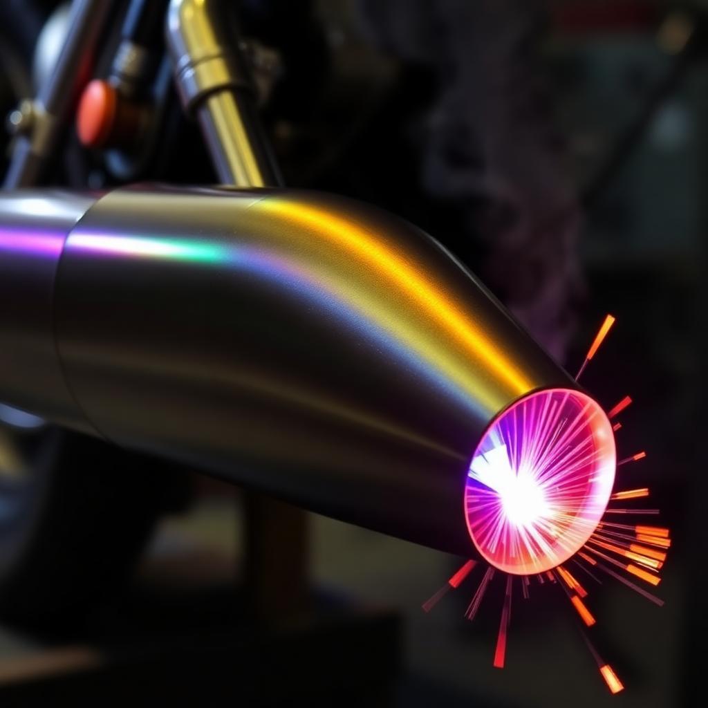 Motorcycle exhaust